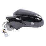 Left Driver Side Mirror Fit for Hyundai Santa Fe 1.6L 2.5L L4 GAS 2021-2023 4-Door Manual Folding Heated No Memory Paintable With Puddle Light No Auto-Dimming Power Adjust 87610-S2410 HY1320331 - Image 5