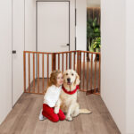 The Wooden Dog Fence Brown - Image 7