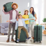 PP Trolley Case 20in 24in 28in 3PCS Suitcase Set Dark Green - Image 15