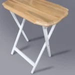 2pcs Tray Table Set - Natural/White - Image 4
