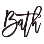 CIFbuy Modern Farmhouse Design Bath Sign: Bath Metal Word Wall Decor for Powder Rooms and Bathrooms. This Wall Sculpture Brings an Elegant and Timeless Appea(TikTok/temu self-pickup orders)