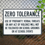 CIFbuy Metal Tin Sign, No Profanity Or Violence Warning" Decor, Waterproof Rustproof 2D Flat Plaque, 2D Flat Plaque, 8x12In Garage Wall A Violence WarnikTok, Violence WarnikTok, t Self-pickup Logiopics