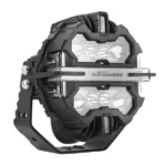 LED Light Pods 7" 12V 332W Round Spot Beam RGB DRL White Amber Off Road Lights - Image 2