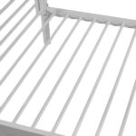 Same Code 38354706 Iron Bed Bunk Bed with Ladder for Kids Twin Size White - Image 10