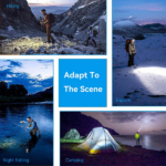 USB Rechargeable LED Headlamp Zoomable 3-Modes Camping Hiking HeadLamp Worklight (US Logistics For USPS/DHL/Fedex/UPS. No designated logistics accepted TK/TMEU only For self-pickup - Image 10