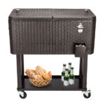 Same Code 16526367 80QT Rattan Square Legs Cooler with Shelf - Image 33