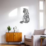 CIFbuy 1PC Handmade animal metal wall art, rural wrought iron interior and exterior decoration, whimsical silhouette design, living room, bedroom,(TikTok/temu self-pickup orders) - Image 32