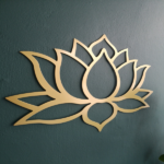 CIFbuy Stunning Large Lotus Metal Wall Art – Modern Living Room Decor & Fabulous Bridal Shower Gift.Wall Sculptures-cif buy(TikTok/temu self-pickup orders) - Image 23