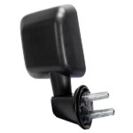 Manual Mirrors Black Left Right Side Pair For 2007-2017 Jeep Wrangler - Image 18