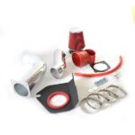Intake Pipe with Air Filter for 1999-2004 Ford Mustang V6 3.8L Red - Image 17