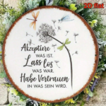 CIFbuy Vintage French Aluminum Sign 8x8 Inch Accept Reality Let Go Of The Past Motivational Wall Decor Nature Trust Plaque For Living R TikTok, TikTok, Self-pickup Logiopics - Image 6