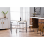 Same Code 29174819 PVC Breakfast Table (One Table and Two Chairs) Natural - Image 24