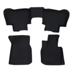 Black Anti-Slip Floor Mats fit for BMW X3 X4 2018-2025 TPE Easy Clean All-Weather - Image 3