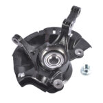 Front Left Steering Knuckle Assembly Steel Fits for Hyundai Accent Dodge Attitude 2014-2017 - Image 5