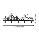 CIFbuy™ Santa Snowman Iron Wall Hooks Festive Stocking Decoration Multi-function Hangers (TikTok, temu pick-up service) - Image 3