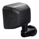 Manual Mirrors Black Left Right Side Pair For 2007-2017 Jeep Wrangler - Image 20