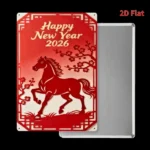 CIFbuy Happy New Year Metal Tin Sign Indoor Outdoor Weatherproof Rustic Bar Office Garage Man Cave Wall Decor (TikTok, temu pick-up service) - Image 3
