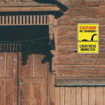 CIFbuy Loch Ness Monster Metal Sign Retro Scottish Nessie" Warning Plaque 2D, Unframed Weatherproof Rustproof UV Resistant Outdoor I Scottish NikTok, Scottish NikTok, t Self-pickup Logiopics - Image 5