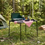 34" Folding Card Table, Square Portable Game Night Dining Table for Camping, Black (Shipment from Walmart) - Image 5