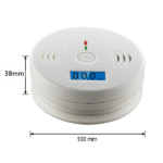 4 Pack LCD Display CO Carbon Monoxide Gas Detector Device Home Safety Alarm Detector (US Logistics only For USPS.TK/TMEU only For self-pickup) Platform policies vary; relevant qualifications are attached via link, please do not list products without required qualifications - Image 2