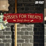 CIFbuy Aluminum Decor Hanging Sign 2D Wall Plaque For New Year Valentine Gift Home Decor (TikTok, temu pick-up service) - Image 4
