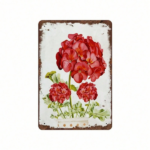 CIFbuy 1pc Classic Geranium Bouquet Vintage Tin Sign 8x12 Inch Retro Iron Floral Wall Art, Inch Retro Iron Floral Wall Art, Horizontal Oblong Unframed Metal Plaque, Horizontal Oblong Unframed Metal Plaque, Spr ikTok, ikTok, Horizontal Oblong Unframed Metal Plaque Self- Ickup LogiopSpr - Image 7