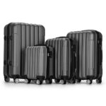 Vertical pattern four-in-one universal wheel with handle trolley case 16in 20in 24in 28in ABS aluminum alloy trolley classic color - dark gray N101 product upgrade - Image 15