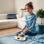 72000 Times/Min Tapping Mattress Vacuum Cleaner with UV-C Sanitizing Light, 9000PA & 15000PA Dual Suction Cordless Dust Mite Remover with Double Dust Cup - Image 7