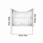 5-Pack Metal Garden Fence (36.6" x 29.5"), Animal Barrier & Dog Fence - Image 4