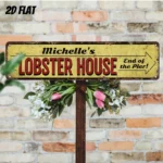 CIFbuy Aluminum Decorative Plaque 2D Wall Hanging Sign For New Year Valentine Gift Home Decor (TikTok, temu pick-up service) - Image 6