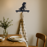 CIFbuy Adorable Dog Silhouette Wall Hooks Practical Home Wall Storage(TikTok, temu pick-up service) - Image 4