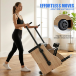 Pilates Chair Wunda Chair Pilates Combo Chair with Handles Split Pedals Reformer Machine 4-Level Resistance for Yoga Core Training Rehabilitation Includes Non-Slip Socks - Image 6