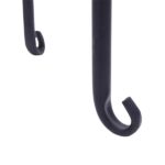 4 Plant Shelves with 4-1 Round Pattern in Black Baking Paint (Yh-Cj009) - Image 6