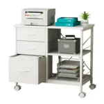 4 Tier Iron Bookshelf, Freestanding Metal Bookcase Storage Shelf for Books and Decor, 23.62 x 13.78 x 57.87 in, Black(Shipment from Walmart) - Image 22