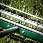 Heavy Duty Rolling Lawn Aerator,Rolling Lawn Aerator, Rotary Push Tine Spike Soil Lawn Aerator Gardening Tool with 3-Piece Long Steel Handle for Garden Yard Grass Maintenance,Not support self-pick up - Image 11