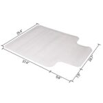 90 x 120 x 0.2cm PVC Home-use Protective Mat for Floor Chair Transparent - Image 20