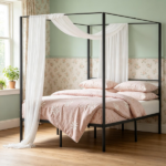 Canopy Bed Frame Only bed frame - Image 6