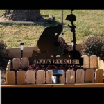 CIFbuy Silhouette Memorial Plaque Outdoor Patriotic Tribute Veterans Garden Decor TikTok, temu pick-up service - Image 8