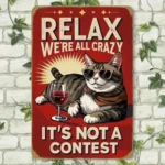 CIFbuy Vintage Home Alone Metal Tin Sign Bar Restaurant Wall Decor 8x12 Inches (TikTok, temu pick-up service) - Image 19