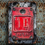 CIFbuy Vintage Red Metal Sign Number 10, Retro Distressed Metal Plaque 8x12 Inch, Motivational Wall Art For Home Office Gym Bedroom, 2D TikTok, TikTok, h, Motivational Wall Art For Home Office Gym Bedroom Self-pickup Logiopics - Image 3
