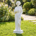 31.5" Greek Goddess Garden Statue, All-Weather MgO Outdoor Sculpture for Patio Lawn Yard Decor - Image 10