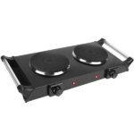 2000W Dual Burner Electric Hot Plate, 5 Temperature Settings (392℉-932℉), Portable Countertop Stove for All Flat Cookware, Fast & Even Heating, Easy to Clean, Ideal for Dorms, RVs, Apartments - Image 12
