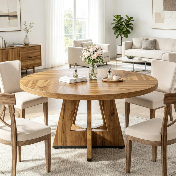 ef0fb272-a3c8-445e-b6bb-76cb00d6dffa.png Dining Table(Only dining table) - Image 1