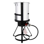 Ey31-54 Outdoor Furnace Round Furnace 20W BTU Head Diameter 26cm With 1.2m Leather Tube With 0-20psig High Pressure Valve - Image 23