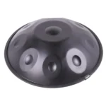 9 Notes Black Solid Color Handpan Drum Steel Percussion Instrument - Image 2