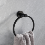 5 Piece Bathroom Towel Rack Set Wall Mount - Image 10