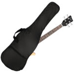 Do Not Sell on Amazon GW101 36in Small Scale Electric Bass Guitar Suit With Mahogany Body SS Pickups, Guitar Bag, Strap, Cable Burlywood - Image 4