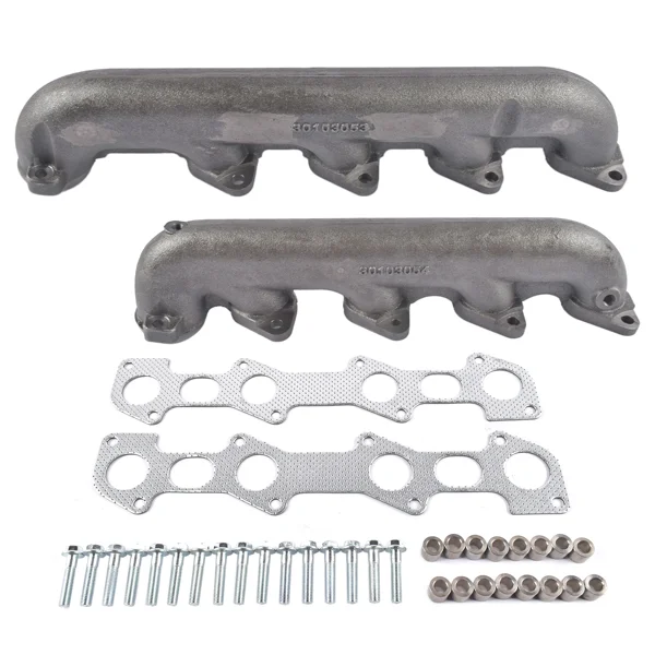 002560CASTF Upgraded Manifold Kit + Hardware Fit for Ford 6.0 Powerstroke 6.0 03-07