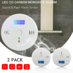 2 Pack LCD Display CO Carbon Monoxide Gas Detector Device Home Safety Alarm Detector (US Logistics only For USPS.TK/TMEU only For self-pickup) Platform policies vary; relevant qualifications are attached via link, please do not list products without required qualifications - Image 11