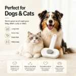 Pet Slicker Brush for Cats & Dogs - Image 10